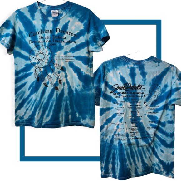 Colortone Tops - Catching Dreams, Destination Imagination 2018, Tie Dye t-shirt